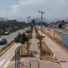 View of the malecon from the bridge