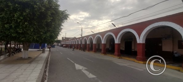 Calle Progreso alongside the Plaza de Armas