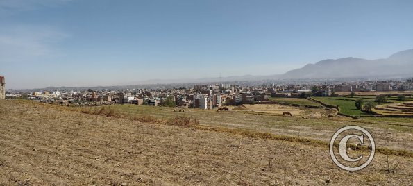 Calle Progreso - view of the city