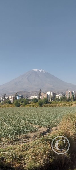 La Castro - dirt path through farmland in the city