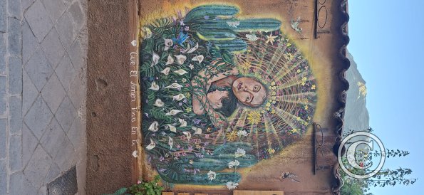 Mural on Calle Arequipa near Calle Kitamayo