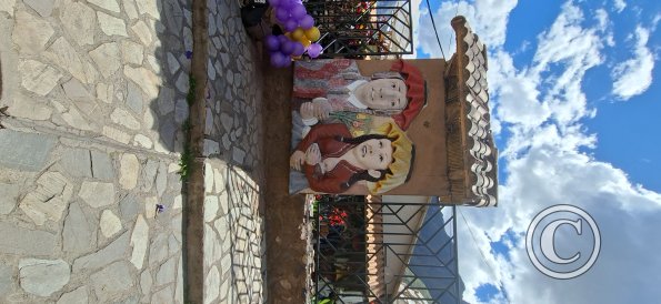 Mural-Relief on Calle Pardo near Calle Cusco
