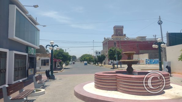 Av. Jose de San Martin from Plazuela Cristobo Colon