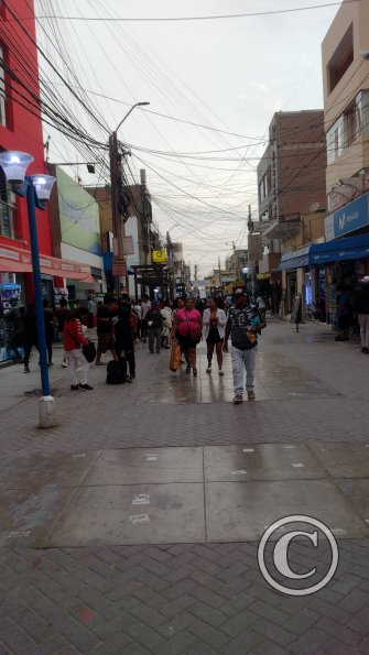 Calle Comercio y Jiron Callao