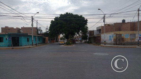 Calle Los Laureles y Prolongacion Comercio