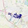 Piura 2023 walking route with photo locations