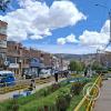 Linear park in the median of Av Floral