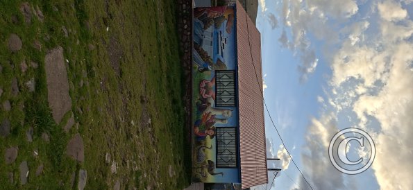 Mural at the pier