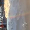Rainbow at sunset from the malecon