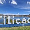 Titicaca name sign on Isla Esteves (2)