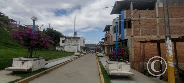 Jiron Simon Bolivar near Plaza de Armas