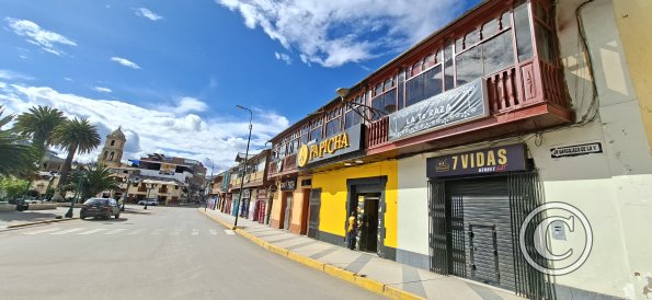 Jiron Hipolito Unanue alongside Plaza de Armas