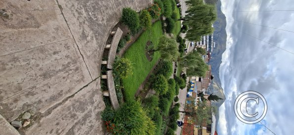 Unnamed park at Calle Santo Domingo and Puente Camello