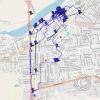 Sullana 2024 walking route with photo locations