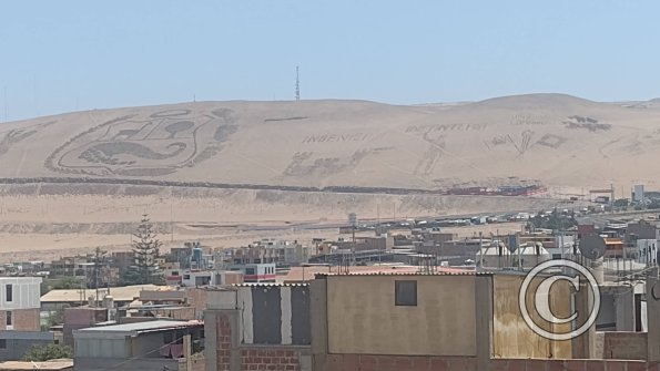 Calle Deustua looking at the hills