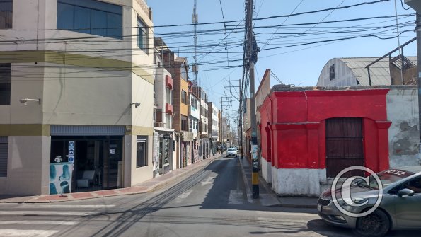 Calle Deustua y Calle Zela