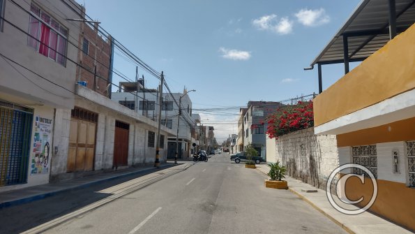 Calle Olga Grohmann y Calle 28 de Julio
