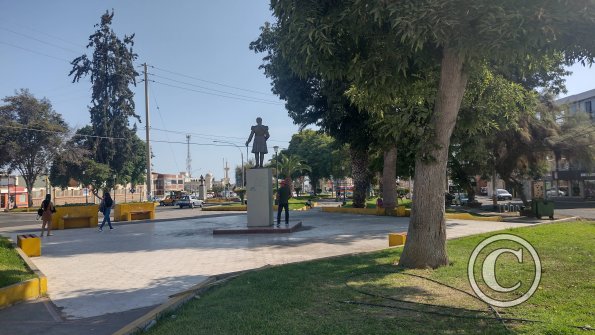 Monumento Simon Bolivar a el Ovalo Callao