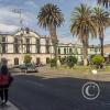 Parque de la pileta y Teatro Municipal de Tacna
