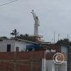 Mirador Cristo Petrolero from Av. F near Plaza Vea