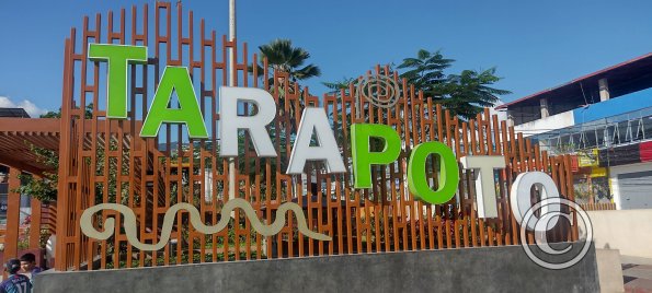Tarapoto sign - Plaza de Armas August 2023 (4)