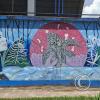 Mural on Jiron Chiclayo at Av Ucayali
