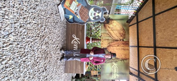 me in Kemito Chocolateria