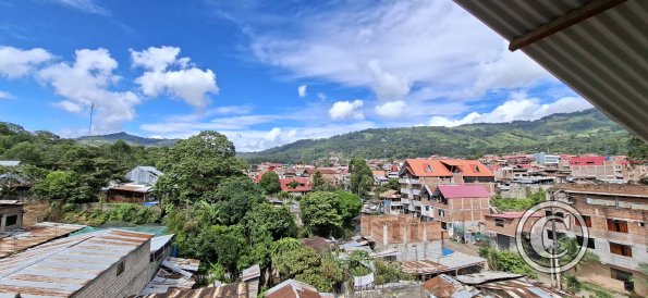 view of Villa Rica from roof of hotel