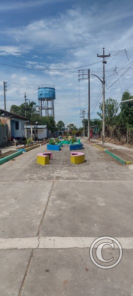 street near the plaza