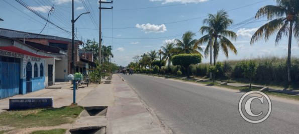 Calle Libertad near Condamine