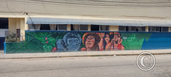 Mural - Jiron Tacna near Monsenor Atanasio Jauregui