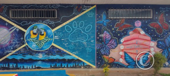 Mural at Calle Libertad and Calle San Martin