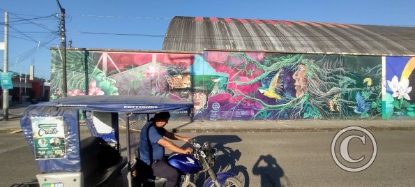 Mural at Jiron Iquitos and Calle Zamora