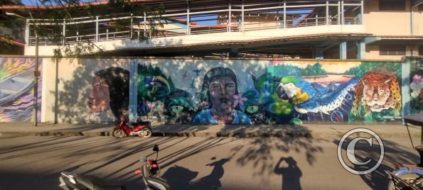 Mural at Jiron Iquitos near Calle Alfonso Ugarte (2)