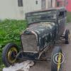 A very old car