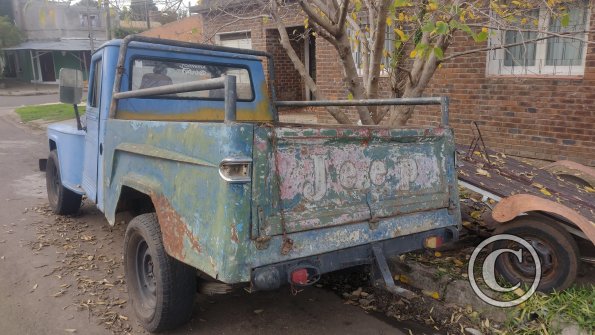 An old Jeep pickup