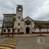 An old high school building at Calle General Eugenio Garzon y Calle Jose Pedro Varela