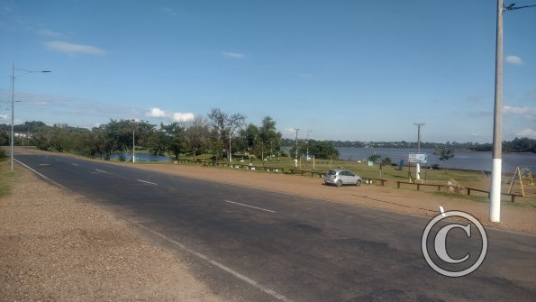 Av. Paraguay y Rambia Costanera Norte at Playa Las Cavas
