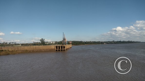Rio Uruguay from Mulle Negro at Calle 19 de Abril