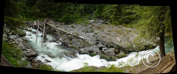 salmon cascades on the way to sol duc